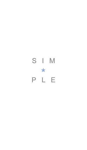 [LINE着せ替え] SIMPLE STAR-22の画像1