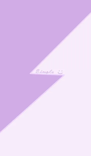 [LINE着せ替え] LightningJ-purple. Light gray purpleの画像1