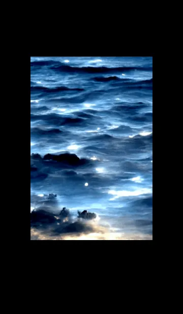 [LINE着せ替え] 夜の月 月の海 #DkBG_4。の画像1