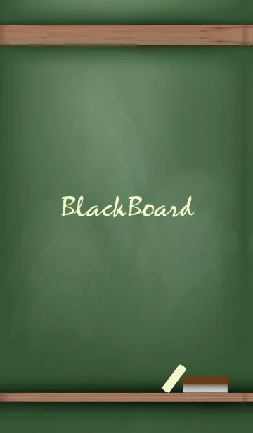 [LINE着せ替え] blackboard simple 74の画像1