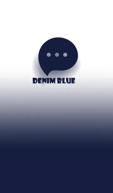 [LINE着せ替え] Denim Blue & White Theme V.3 (JP)の画像1