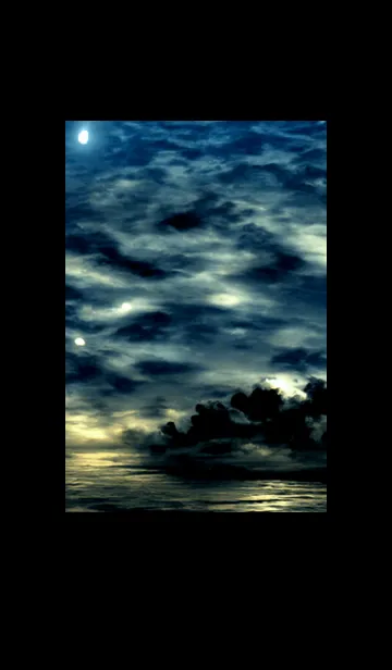 [LINE着せ替え] 夜の月 月の海 #DkBG_3。の画像1