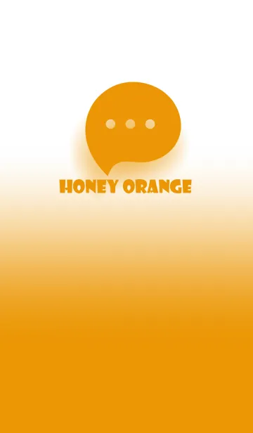 [LINE着せ替え] Honey Orange & White Theme V.3 (JP)の画像1