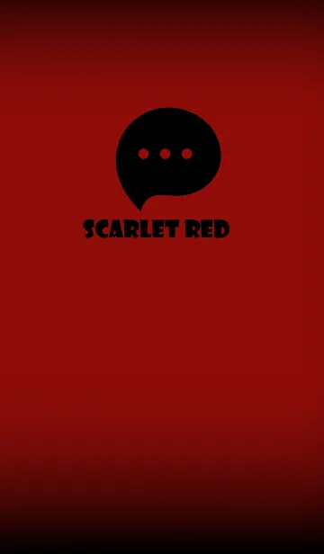 [LINE着せ替え] Scarlet Red Black V.3 (JP)の画像1