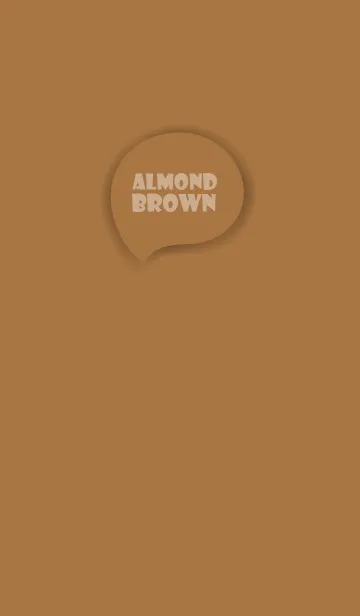 [LINE着せ替え] Almond Brown Theme (JP)の画像1