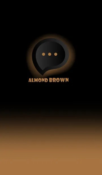 [LINE着せ替え] Almond Brown & Black (JP)の画像1