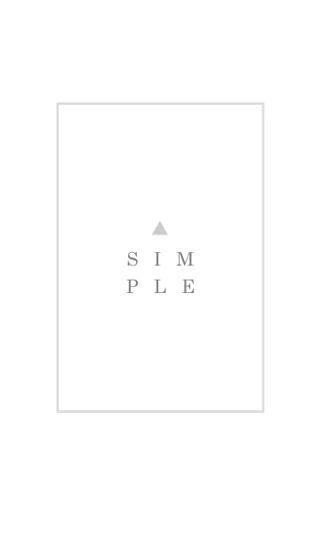 [LINE着せ替え] SIMPLE-TRIANGLE 5の画像1