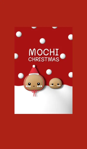 [LINE着せ替え] MOCHI CHRISTMAS CUTE THEME 3の画像1