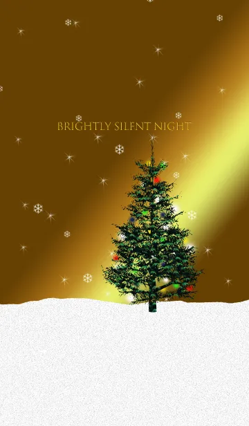 [LINE着せ替え] Brightly Silent Nightの画像1