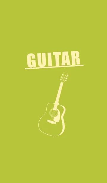 [LINE着せ替え] GUITAR COLOR シトロンイエローの画像1