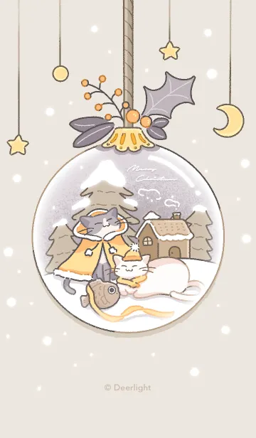 [LINE着せ替え] 日系 - 未分類｜クリスマスクリスタルの画像1