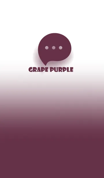 [LINE着せ替え] Grape Purple & White Theme V.3 (JP)の画像1