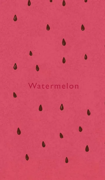 [LINE着せ替え] スイカのペインティングの画像1