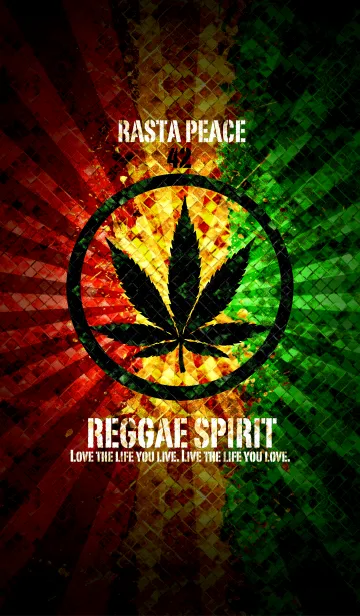 [LINE着せ替え] レゲエ魂5 ラッキーナンバー 42の画像1