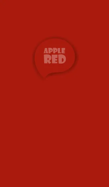 [LINE着せ替え] Apple Red Theme V1 (JP)の画像1