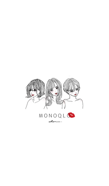 [LINE着せ替え] MONOQLO | chon.の画像1