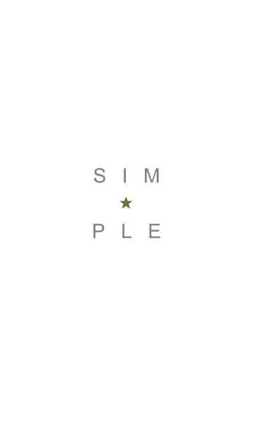 [LINE着せ替え] SIMPLE STAR-23の画像1