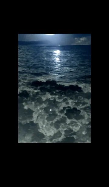 [LINE着せ替え] 夜の月 月の海 #DkBH_13。の画像1