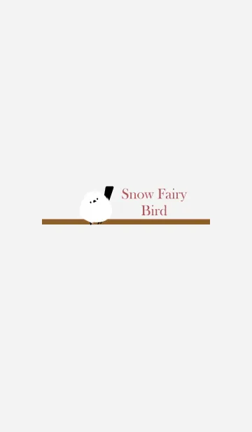 [LINE着せ替え] Snow Fairy Bird...40の画像1