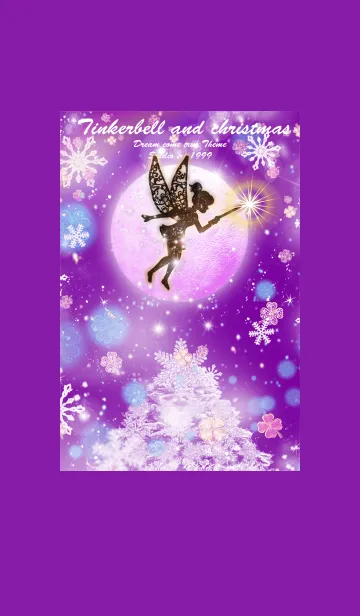 [LINE着せ替え] 願いが叶う✨ティンカー・ベルとクリスマスの画像1