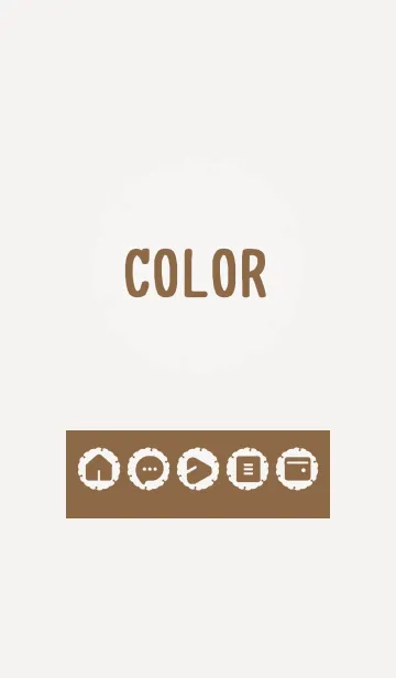 brown color G13の着せ替えメイン画像