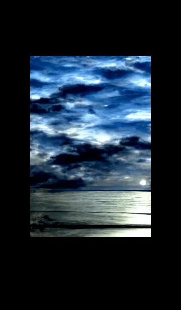 [LINE着せ替え] 夜の月 月の海 #DkBH_19。の画像1
