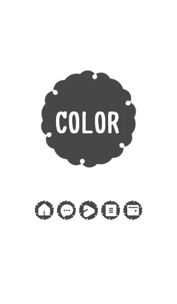 [LINE着せ替え] green color G22の画像1