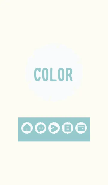 [LINE着せ替え] green color G27の画像1