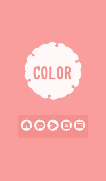 [LINE着せ替え] red color G11の画像1