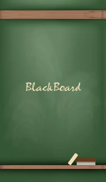 [LINE着せ替え] blackboard simple 76の画像1