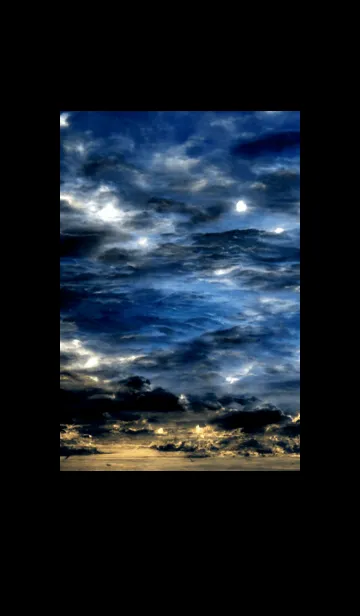 [LINE着せ替え] 夜の月 月の海 #DkBH_23。の画像1