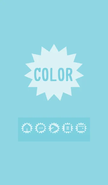 [LINE着せ替え] green color H26の画像1