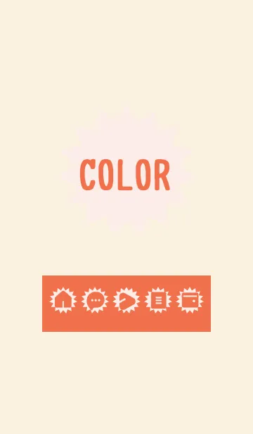 [LINE着せ替え] red color H15の画像1