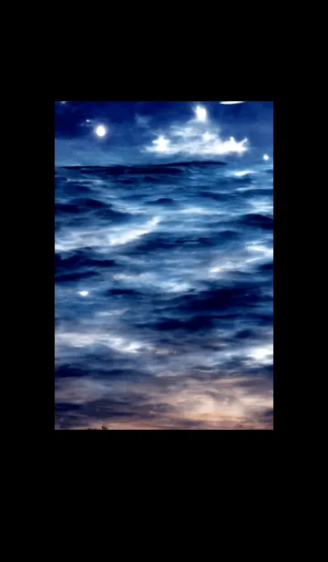 [LINE着せ替え] 夜の月 月の海 #DkBH_29。の画像1