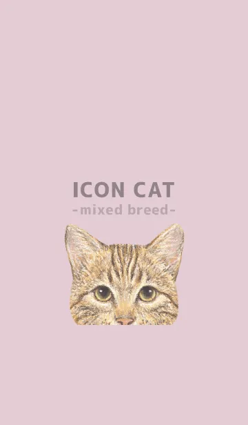 [LINE着せ替え] ICON CAT - ミックス - PASTEL PK/15の画像1