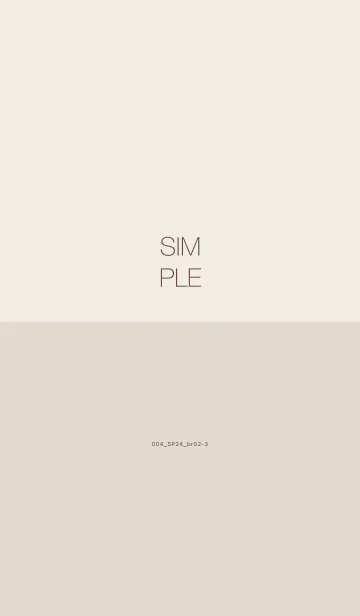 [LINE着せ替え] 004_24_ブラウン2-3の画像1