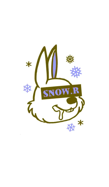 [LINE着せ替え] スノー ラビット _21の画像1