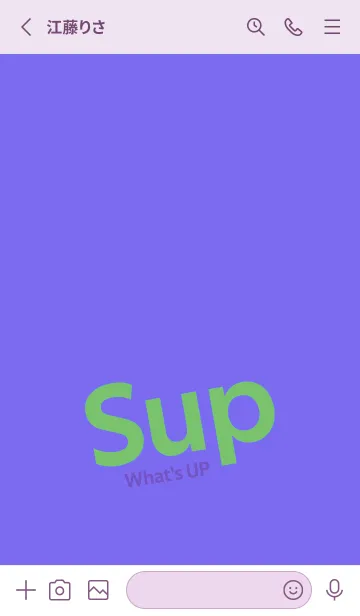 [LINE着せ替え] Sup 180の画像2