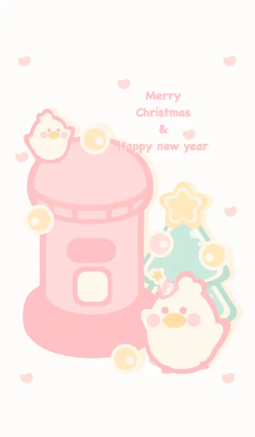 [LINE着せ替え] Cute pastel bird 2の画像1