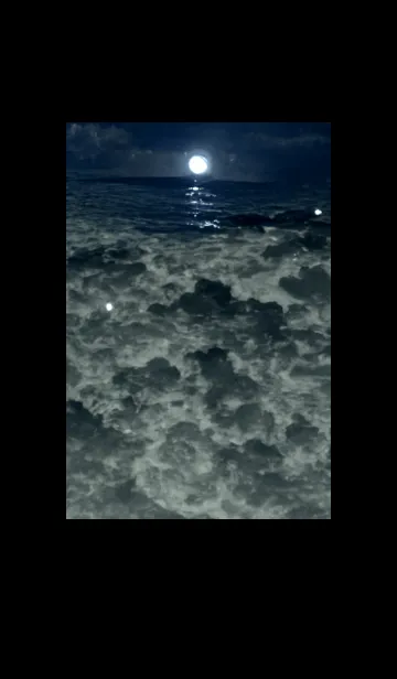 [LINE着せ替え] 夜の月 月の海 #DkBH_24。の画像1