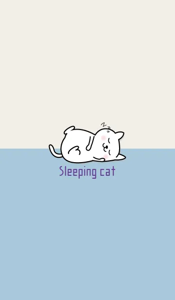 [LINE着せ替え] I am a Sleeping cat 90の画像1