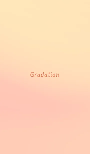 [LINE着せ替え] gradation YELLOW&PINK 8の画像1