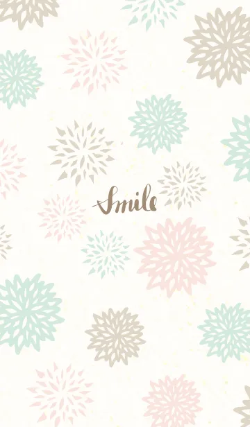 [LINE着せ替え] 3色の花27の画像1