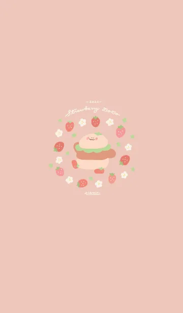 [LINE着せ替え] Strawberry BOBOの画像1