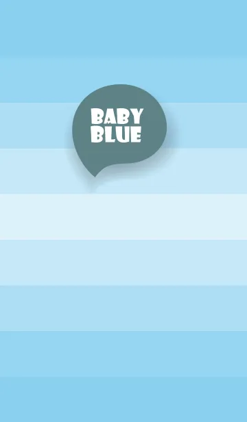 [LINE着せ替え] Baby Blue Shade Theme V1 (JP)の画像1