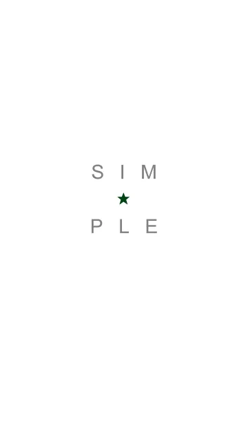 [LINE着せ替え] SIMPLE STAR-24の画像1