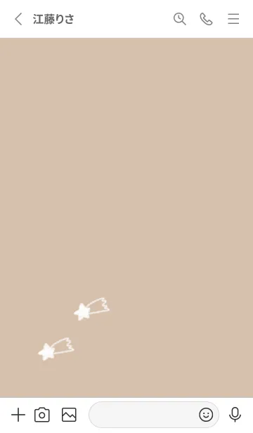 [LINE着せ替え] doodle stars(くすみ1-02)の画像2