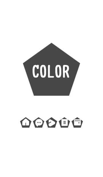 [LINE着せ替え] green color I22の画像1