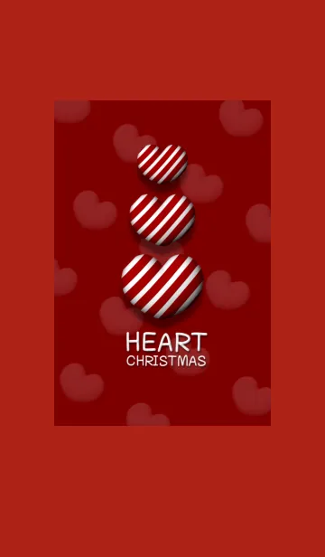 [LINE着せ替え] Christmas - Heart 2の画像1