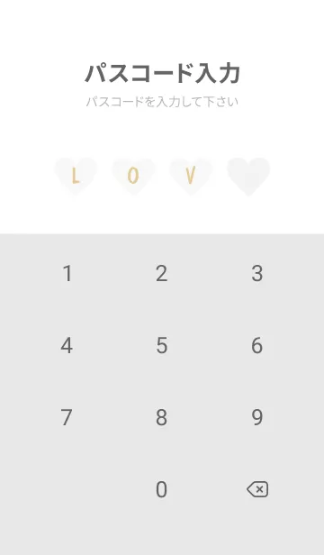 [LINE着せ替え] LOVE THEME Black and White 71の画像4